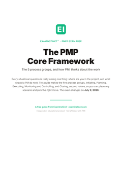 Core Framework PMP guide
